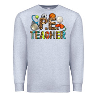 Heather Grey pe teacher Premium Sweatshirt - AdoDesignShop