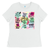 White funny office Ladies Tee - TumblerDesignByShophia