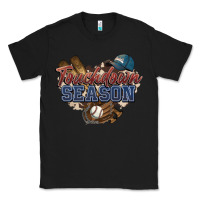 Black Touchdown season Baseball Classic Tee - HowdyJamesFarm