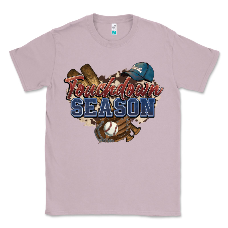 Touchdown Season Baseball Classic Tee by HowdyJamesFarm | Teevron
