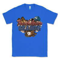 True Royal Touchdown season Baseball Classic Tee - HowdyJamesFarm