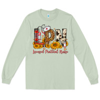 Matcha Western Lpn Licensed Practical Nurse Long Sleeve Tee - FaDigitalArtStudio