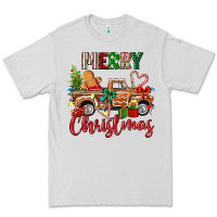 Dove Grey merry christmas gingerbread truck Premium Tee - texasbilliewilder
