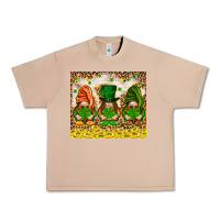 Burro St. Patrick's Day gnomies with leopard tumbler Urban Heavy Tee - HowdyJamesFarm