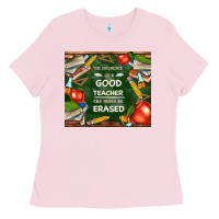 Bubblegum Pink good teacher Ladies Tee - TumblerDesignByShophia