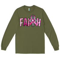 Army Green horseshoe with roses and cross Long Sleeve Tee - RanaPortraitStore