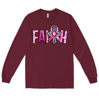 Burgundy horseshoe with roses and cross Long Sleeve Tee - RanaPortraitStore