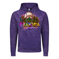 Cloud Purple baseball grandma Vintage Hoodie - OliviaCreatesArt