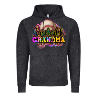 Vintage Black baseball grandma Vintage Hoodie - OliviaCreatesArt