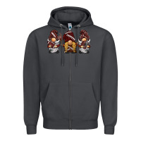 Smoke football gnomes Zipper Hoodie - BarkalooDesign