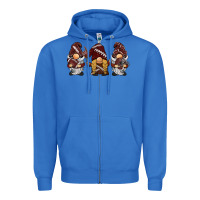 True Royal football gnomes Zipper Hoodie - BarkalooDesign