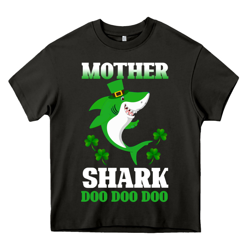 Mother Shark Doo Doo Doo Heavy Core Tee by Bettercallsaul | Teevron