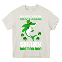 Cream Mother Shark Doo Doo Doo Heavy Core Tee - Bettercallsaul