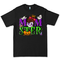 Black Momster Halloween Premium Tee - NancyCooperArtShop
