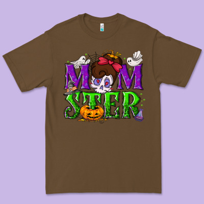 Momster Halloween Premium Tee Designed By Nancycooperartshop