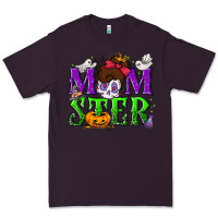 Plum Momster Halloween Premium Tee - NancyCooperArtShop