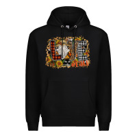 Black Love Fall Premium Hoodie - CowhideDigitalArt
