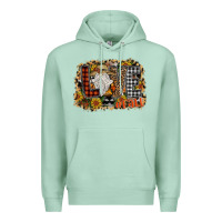 Seafoam Love Fall Premium Hoodie - CowhideDigitalArt