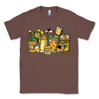 Chestnut Honey bee coffee cups Classic Tee - HowdyJamesFarm