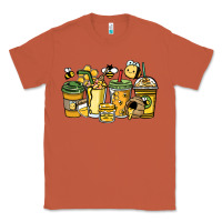 Copper Honey bee coffee cups Classic Tee - HowdyJamesFarm