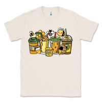 Natural Honey bee coffee cups Classic Tee - HowdyJamesFarm