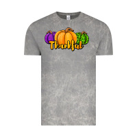 Cloud Rock halloween pumpkins thankful Vintage Tee - Jasminsmagicworld