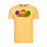 Vintage Mustard halloween pumpkins thankful Vintage Tee - Jasminsmagicworld