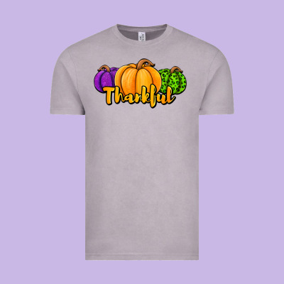 Halloween Pumpkins Thankful Vintage Tee Designed By Jasminsmagicworld