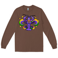Chestnut mardi gras crawfish Long Sleeve Tee - FaDigitalArtStudio