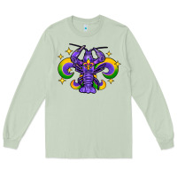 Matcha mardi gras crawfish Long Sleeve Tee - FaDigitalArtStudio