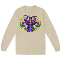 Mushroom mardi gras crawfish Long Sleeve Tee - FaDigitalArtStudio