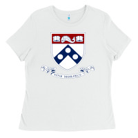White Pennsylvania gifts, u penn Ladies Tee - maiPhamDesign