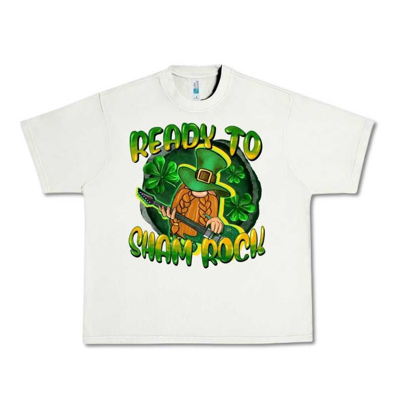 Ready To Sham Rock St. Patrick's Day Urban Heavy Tee by CowGirlArtShop | Teevron