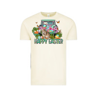 Vintage Arctic Happy Easter Day Vintage Tee - CowGirlArtShop