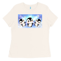 Bone cute penguin Ladies Tee - TumblerDesignByShophia