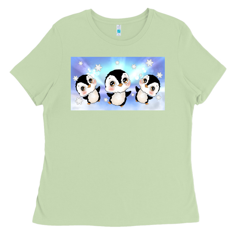 Cute Penguin Ladies Tee by TumblerDesignByShophia | Teevron