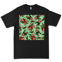 Black Christmas candy cane Premium Tee - NancyCooperArtShop
