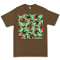Cacao Christmas candy cane Premium Tee - NancyCooperArtShop