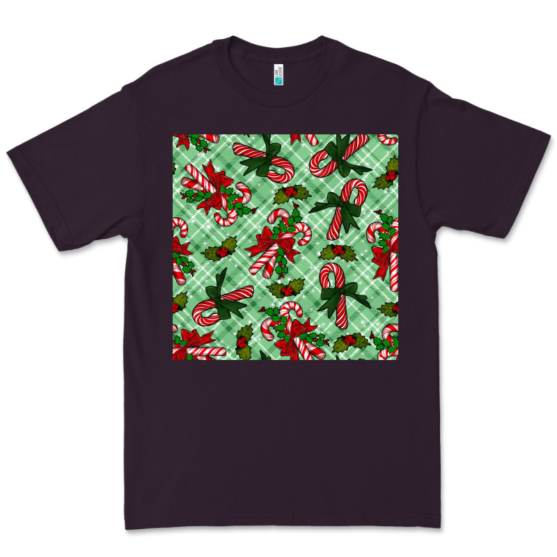 Christmas Candy Cane Premium Tee by NancyCooperArtShop | Teevron