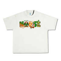 Pistachio St. Patrick's Day Nurse with gnome Urban Heavy Tee - HowdyJamesFarm