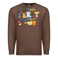 Chestnut happy first day of school Premium Sweatshirt - AdoDesignShop
