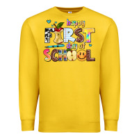 Lemon happy first day of school Premium Sweatshirt - AdoDesignShop