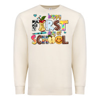 Sandshell happy first day of school Premium Sweatshirt - AdoDesignShop