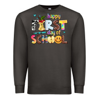 Smoke happy first day of school Premium Sweatshirt - AdoDesignShop