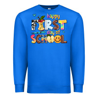 True Royal happy first day of school Premium Sweatshirt - AdoDesignShop