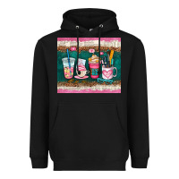 Black teacher coffee cups Heavyweight Hoodie - AdoDesignShop