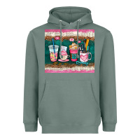 Sage teacher coffee cups Heavyweight Hoodie - AdoDesignShop