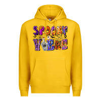 Lemon Spooky Vibes Premium Hoodie - CowhideDigitalArt