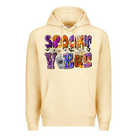 Pina Colada Spooky Vibes Premium Hoodie - CowhideDigitalArt
