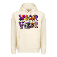 Tofu Spooky Vibes Premium Hoodie - CowhideDigitalArt